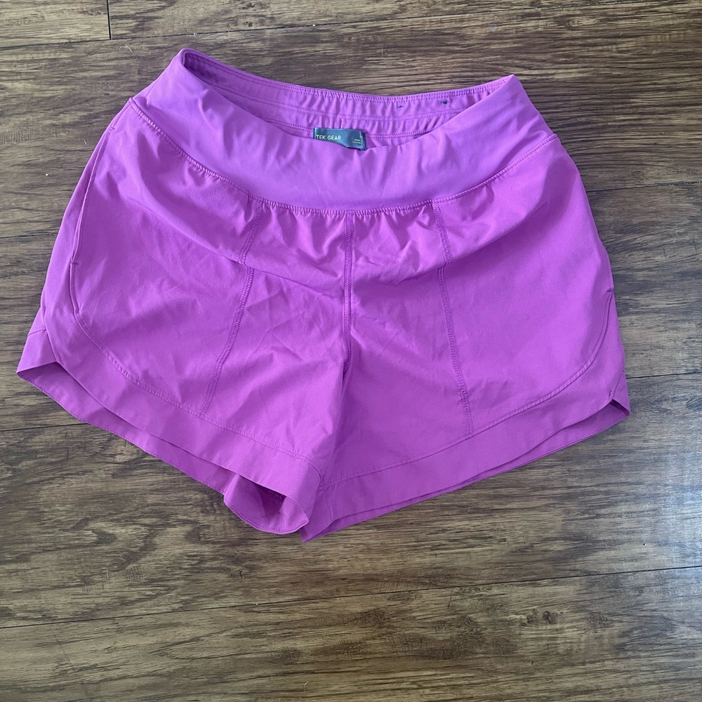 Women’s purple Tek Gear shorts